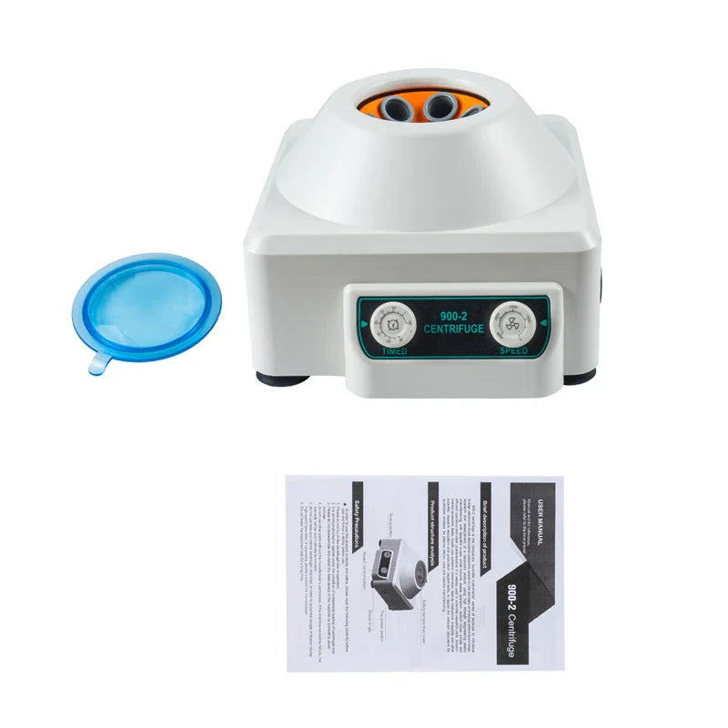 Laboratory Electric Centrifuge 900-2 – Low Speed 4000rpm, 6x20ml for Plasma, Serum, PRP, PRF Separation (EU/US)