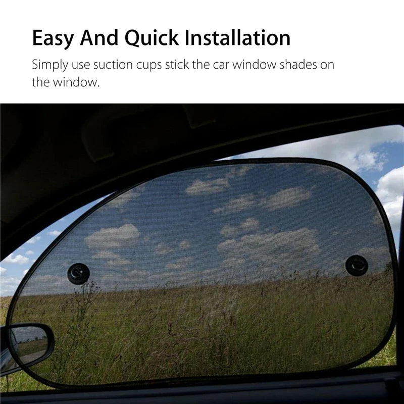 Universal Folding Windscreen Sunshade - Car Windshield Protector with Visor Reflector, Auto Window Sun Shade Accessories