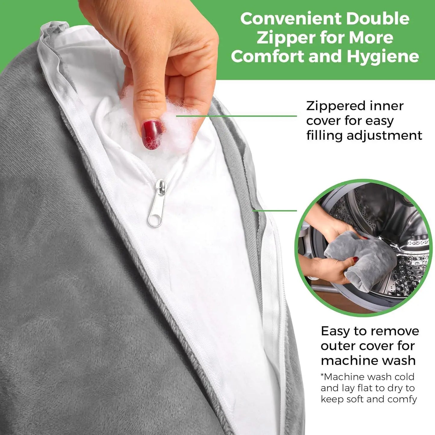 Rotator Cuff Shoulder Surgery Recovery Pillow – Side Sleeping Support Cushion with Arm Elevation for Post-Op Comfort & Pain Relief (Best Seller)