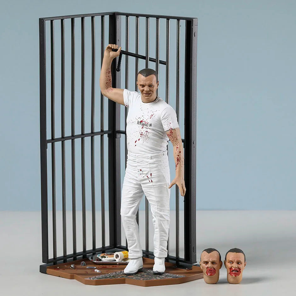 NECA Hannibal Lecter Action Figure — The Silence of the Lambs Horror Collectible Toy Doll