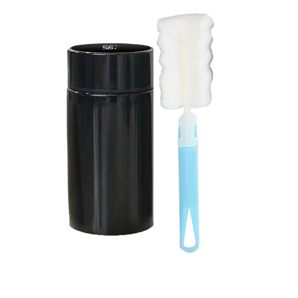 200ml Mini Stainless Steel Thermos Cup – Double Wall Vacuum Insulated Travel Mug, 12H Heat & Cold Retention, Portable Outdoor Bottle