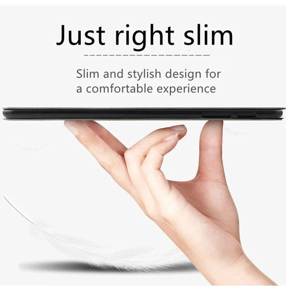6" Kindle 11th Generation 2024 Case | PU Leather Ebook Cover with Hand Strap & Auto Wake Sleep