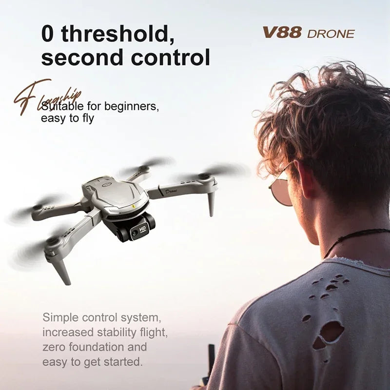 XIAOMI MIJIA V88 Drone — 8K 5G HD Dual Camera Folding Quadcopter with 15000M Remote Control for Professional Aerial Photography