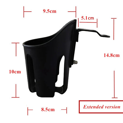 Universal Bike & Motorcycle Drink Holder – Water Bottle Cup Holder Accessory