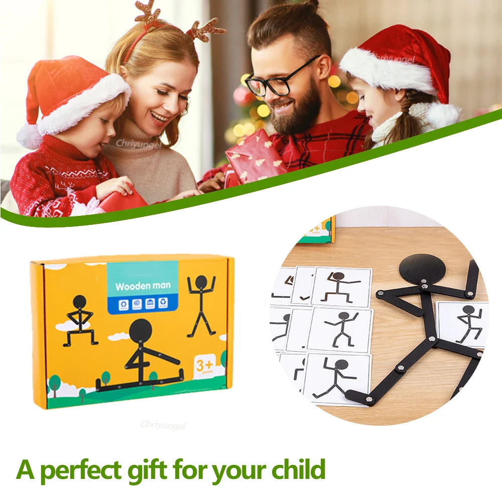 Montessori DIY Puzzle Toy – Educational Early Learning Game for Preschool Children, Fine Motor Skills Training
