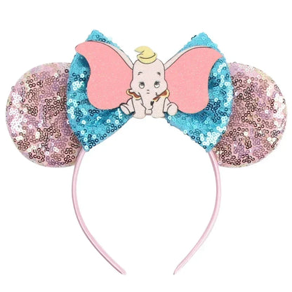 Toy Story Character Headbands - Sequin Bow, Woody, Buzz Lightyear & Alien Hair Accessories for Girls