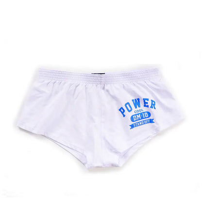 Men’s Cotton Fitness Gym Shorts – Breathable Loose Fit Running, Yoga & Workout Training Shorts Summer Sports Underwear Boxer D.M