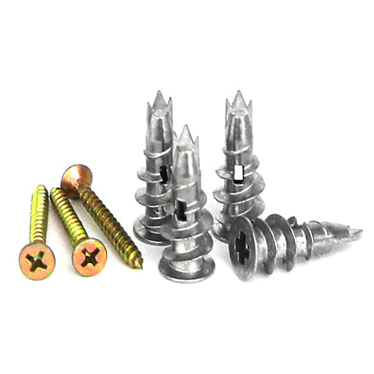 54pcs Self-Drilling Anchor & Screw Assortment — Multipurpose Drywall & Plasterboard Kit for Secure Fastening
