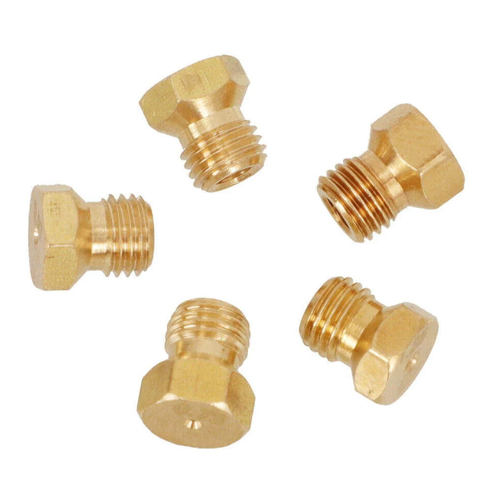 5PCS Burner Gas Conversion Kit – M6 X 0.75 Thread Nozzles for Natural Gas to LPG Hob, Kitchen Parts