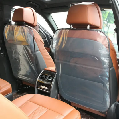 Children's Car Seat Back Protector Cover | Waterproof Anti-Kick Seat Back Covers | Stain-Resistant Mat from Dirt