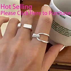 VENTFILLE 925 Sterling Silver Pearl Smile Ring — Adjustable Stackable Fashion Jewelry for Women