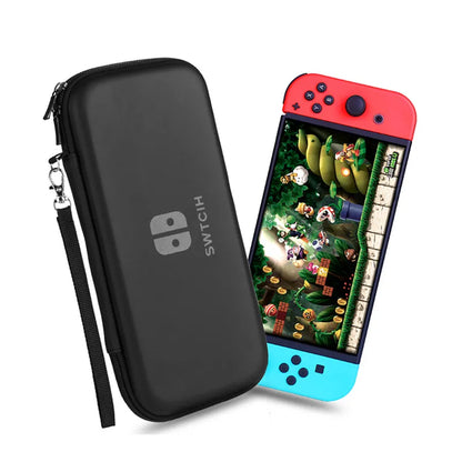Portable Waterproof Hard Case for Nintendo Switch: Travel Carrying Box with Protective Cover for NS Console & Game Accessories