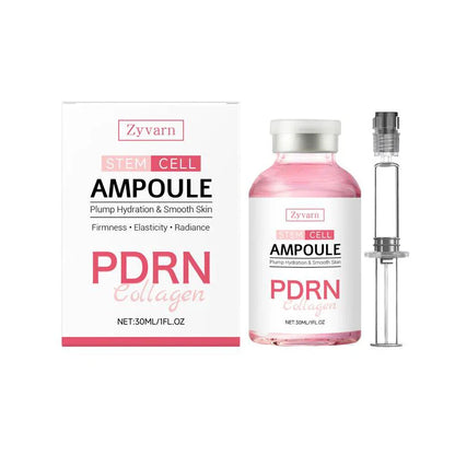 PDRN Salmon DNA Facial Serum – Stem Cell Ampoule Essence for Skin Nourishing, Firming, Smoothing & Glow Boosting Skincare Treatment
