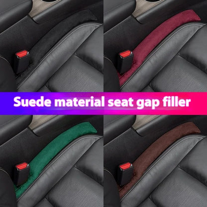 Universal Suede Leather Car Seat Gap Filler Strips – Leakproof Interior Car Seat Gap Organizer Accessories