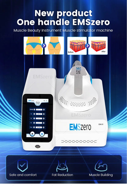EMSzero Mini Body Sculpting Machine | NEO RF Electromagnetic Muscle Stimulation & Fat Removal 2025