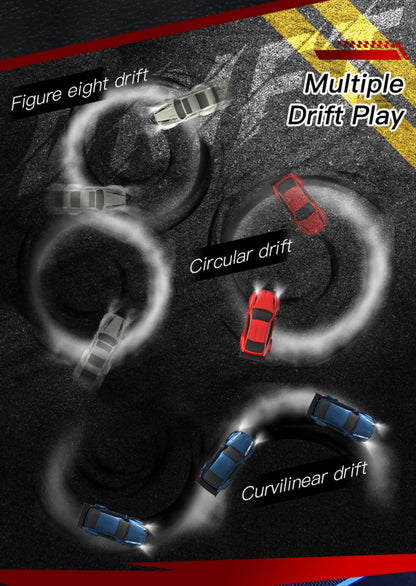 KF20 1:64 RC Drift Car — 2.4G High-Speed 4-Wheel Mini Remote Control Racing Toy for Kids