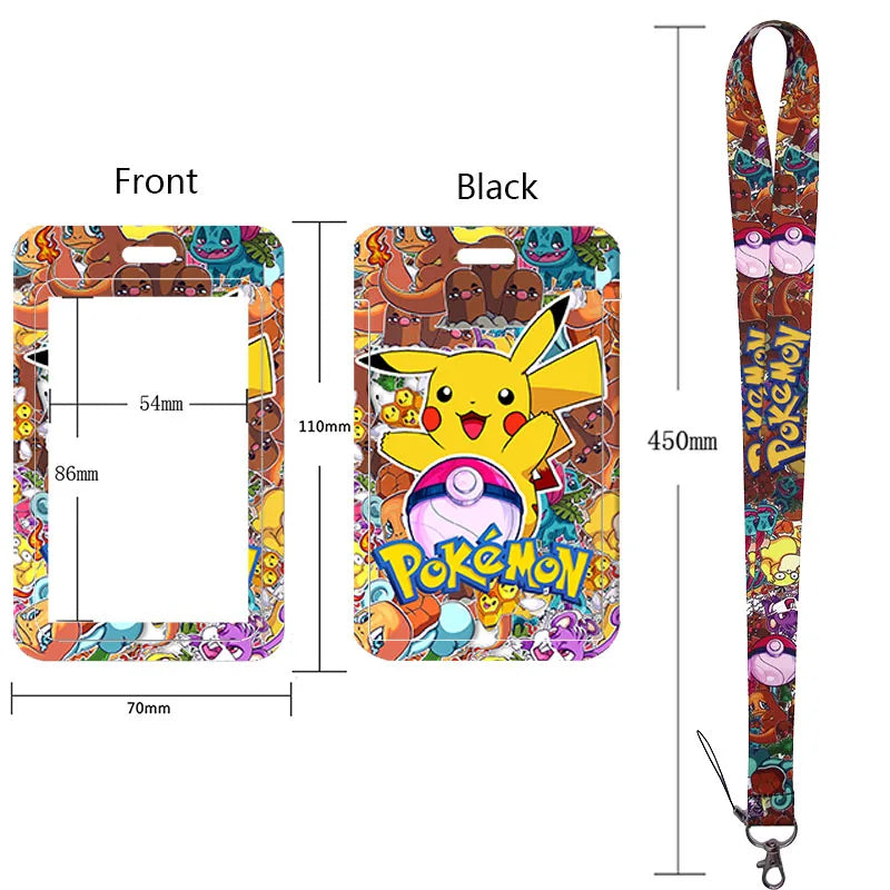 Neck Strap Lanyard for Keys and ID Cards – Badge Holder, Keychain, Key Rings, Fashion Accessory Gift