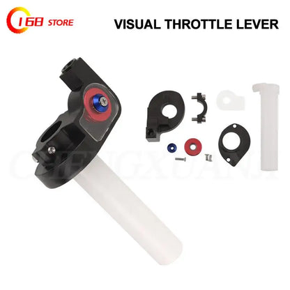 7/8" 22MM Quick Turn Throttle Grip Set – Twist Gas Handle for Dirt Bikes, Pit Bikes, ATV, GPX, SDG Parts