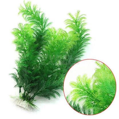 Artificial Aquarium Plants - Simulation Water Weeds Ornament, Aquatic Grass Decoration for Fish Tanks