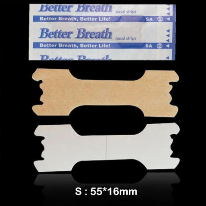 100/200/300PCS Nasal Breathing Strips — Anti-Snoring Nose Patch for Better Sleep and Easier Breathing