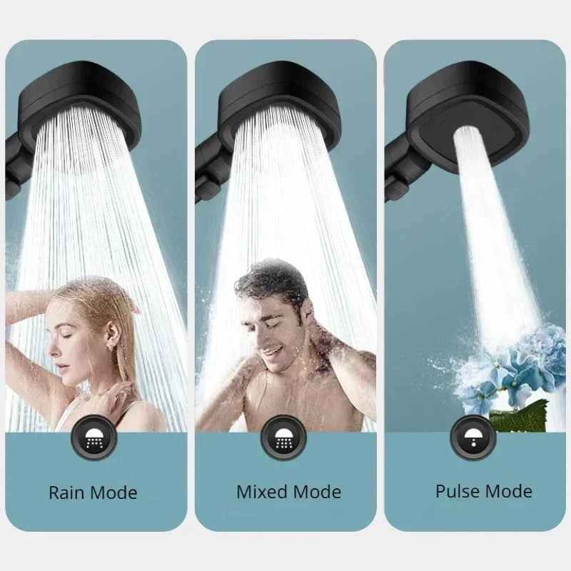 Xiaomi High Pressure Shower Head Set – 3 Modes Adjustable Smart Sprayer with Bathroom Accessories
