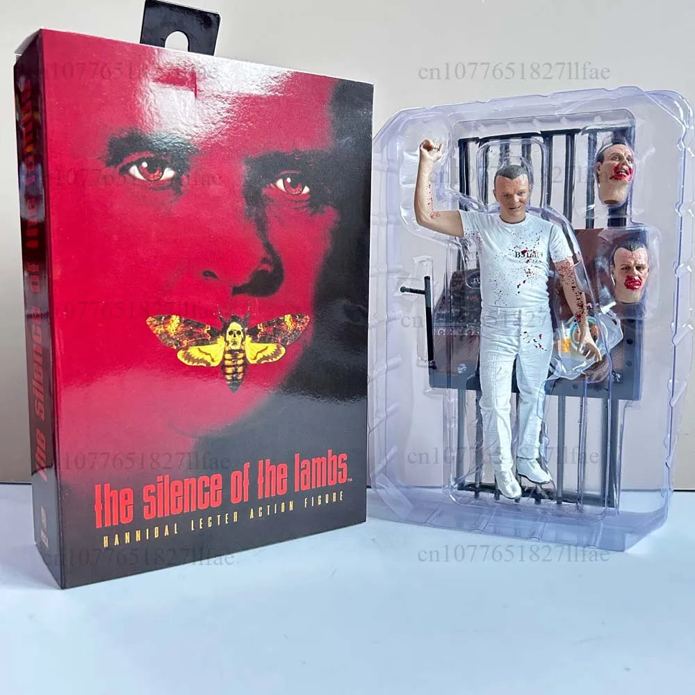 NECA Hannibal Lecter Action Figure – Silence of the Lambs Jailbreak Movable Collectible Toy