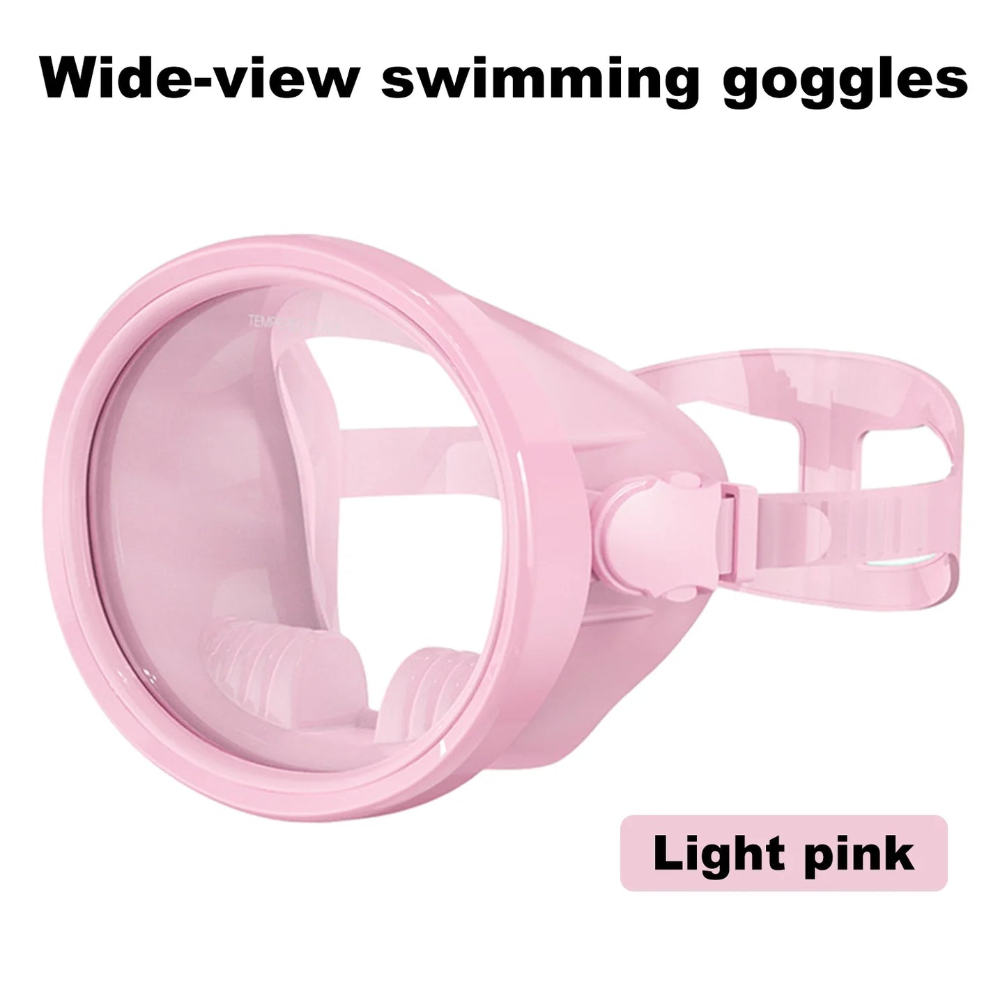 Full-Face Snorkeling Mask - Waterproof Anti-Fog 180° Panoramic Diving Goggles for Adults