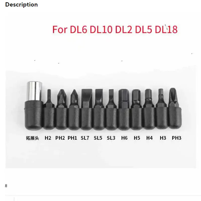 Daicamping Double-Head EDC Plier Screwdriver Bit – Stainless Steel Multifunctional Hand Tool Kit