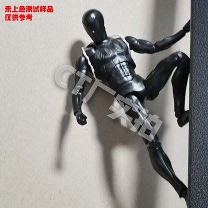 CT 1/12 Spider-Man MAFEX 147 Black Suit Venom Action Figure 6" Anime Model Toy Collectible