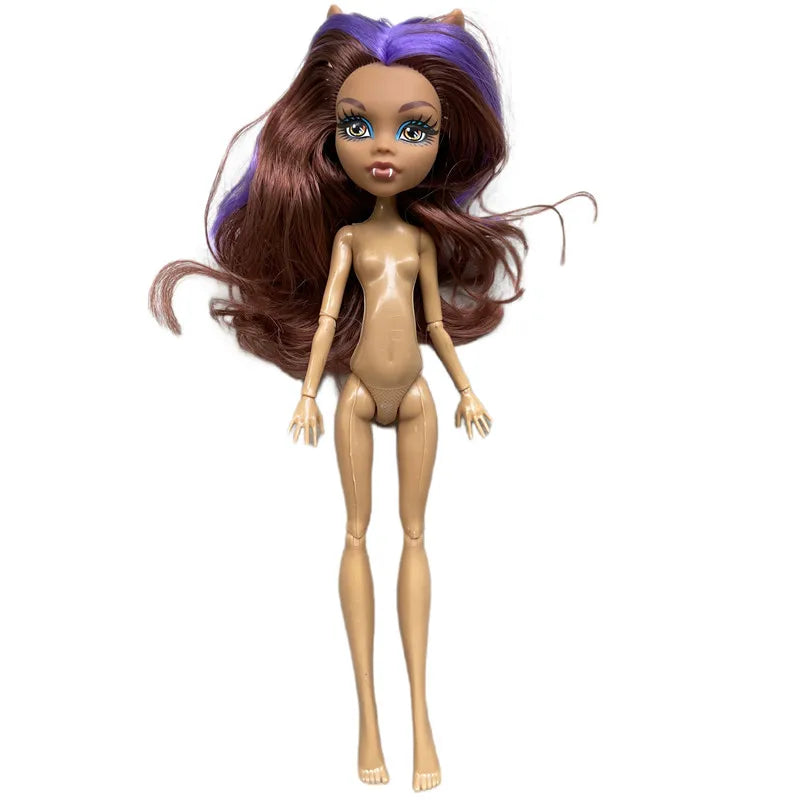 New Una Monster Dolls – Draculaura, Wolf, Frankie Stein with Movable Body & Colorful Hair for Girls