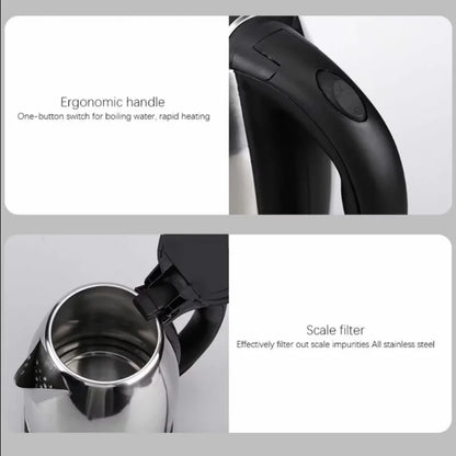 Stainless Steel Smart Electric Kettle | 1500W Whistle Kettle for Tea & Coffee
