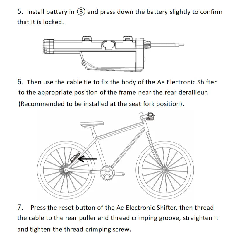 LTWOO Ae Wireless Bicycle Electronic Derailleur Groupset Kit - 3s-13s Shifter Lever & Drivetrain Bike Parts