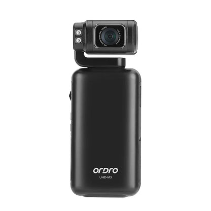 Ordro M3 Pocket Digital Camcorder — 5K 30FPS with Image Stabilization & Large Screen, Handy Travel Vlog Camera