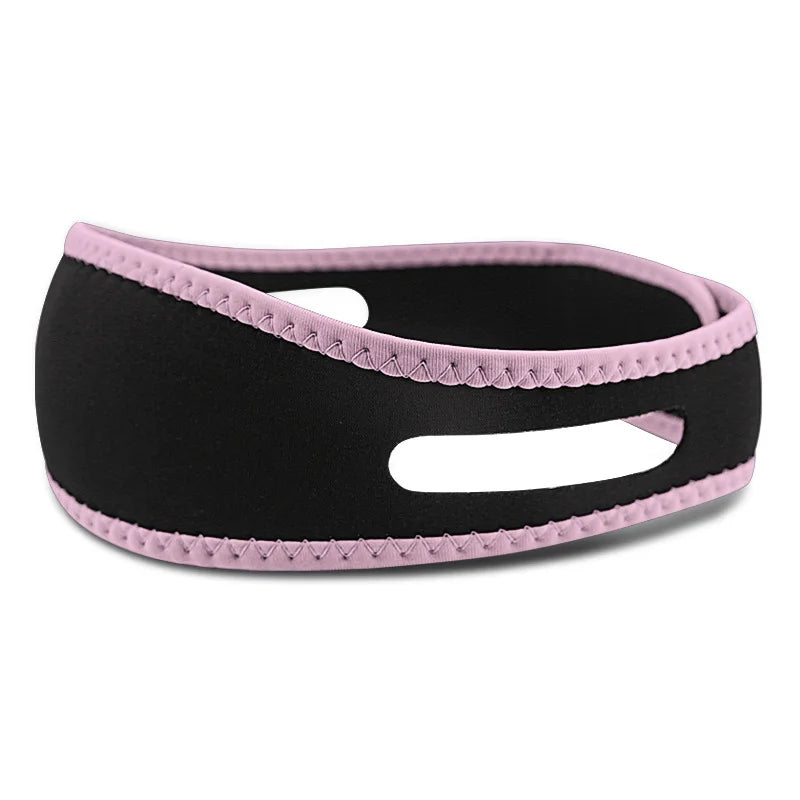 Anti-Snore Chin Strap – Sleep Apnea Belt & Chin Support for Men and Women, Snoring Relief Sleep Aid Tool