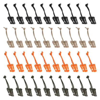 1PCS Backpack Buckle Clamp Carabiner - Survival Gear Tools, Outdoor Nylon Camping Bag Hanger Hook for Wild Hiking