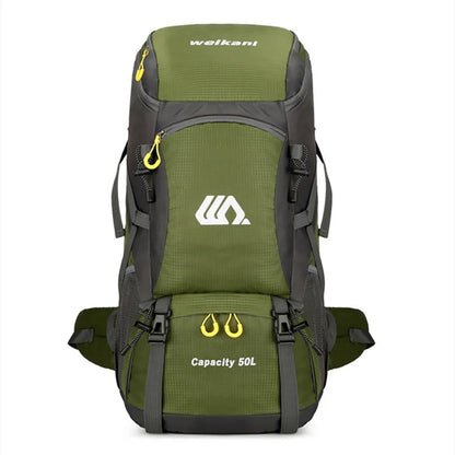 2025 50L Outdoor Hiking & Camping Backpack – Travel Duffel & Sports Backpack
