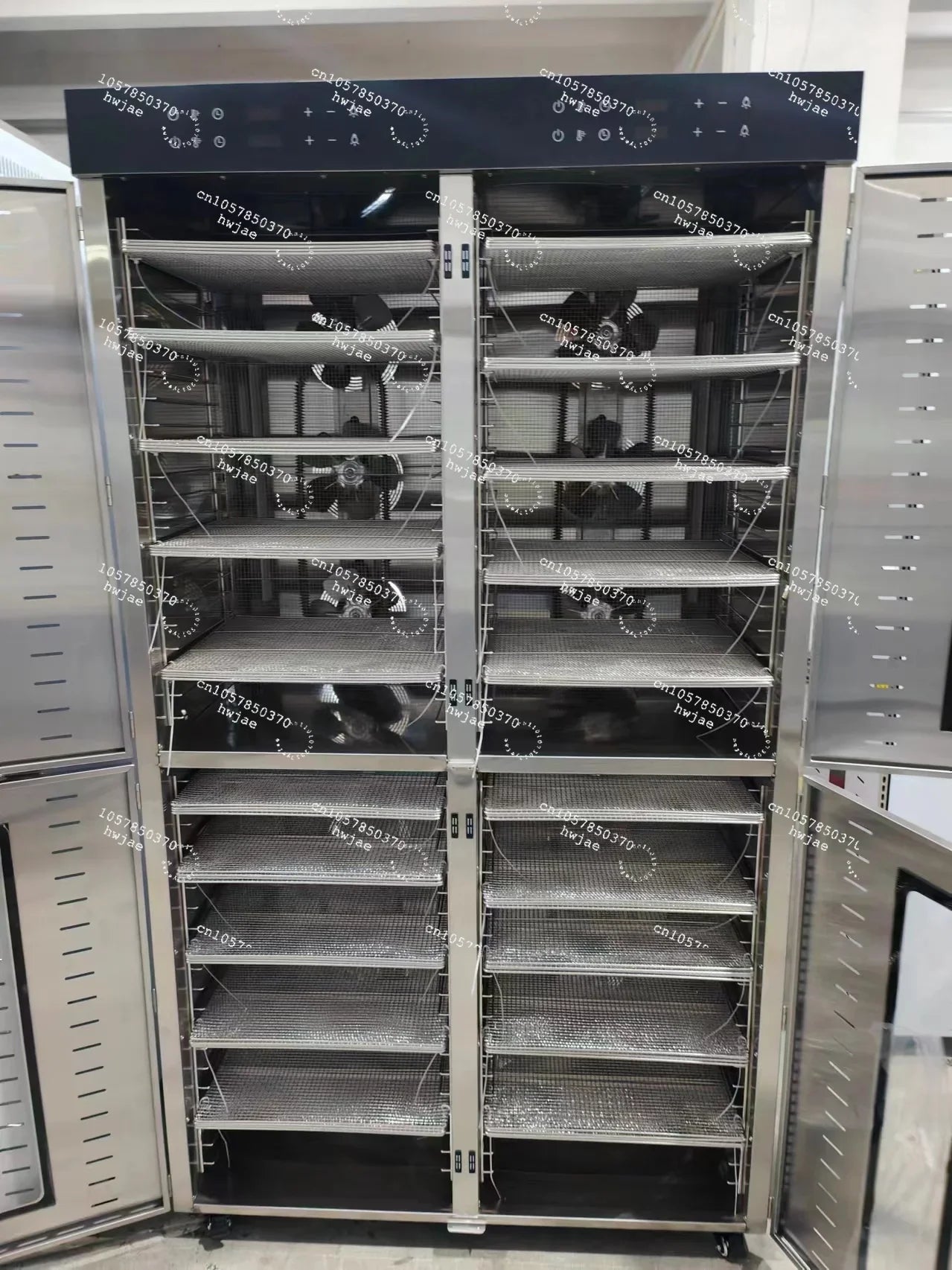 Commercial 20-Layer Food Dehydrator – Industrial Tray Dryer for Fruits & Vegetables