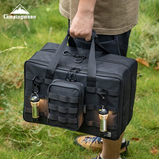 CAMPINGMOON BK-46 Large Capacity Storage Bag – Outdoor Tactical IGT Module Organizer