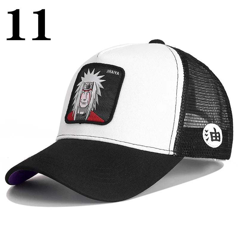 Dragon Ball Anime Baseball Cap - Goku Vegeta Buu Mesh Hip Hop Hat for Summer Casual Wear