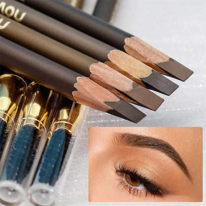 Permanent Waterproof Eyebrow Pencil – Professional Microblading Tattoo Makeup Pen for Eyebrow Enhancing