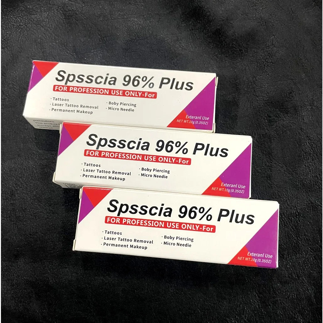 SPSSCIA Original 96% Tattoo Cream — 10g Pre-Permanent Makeup for Microblading Eyebrows & Lips