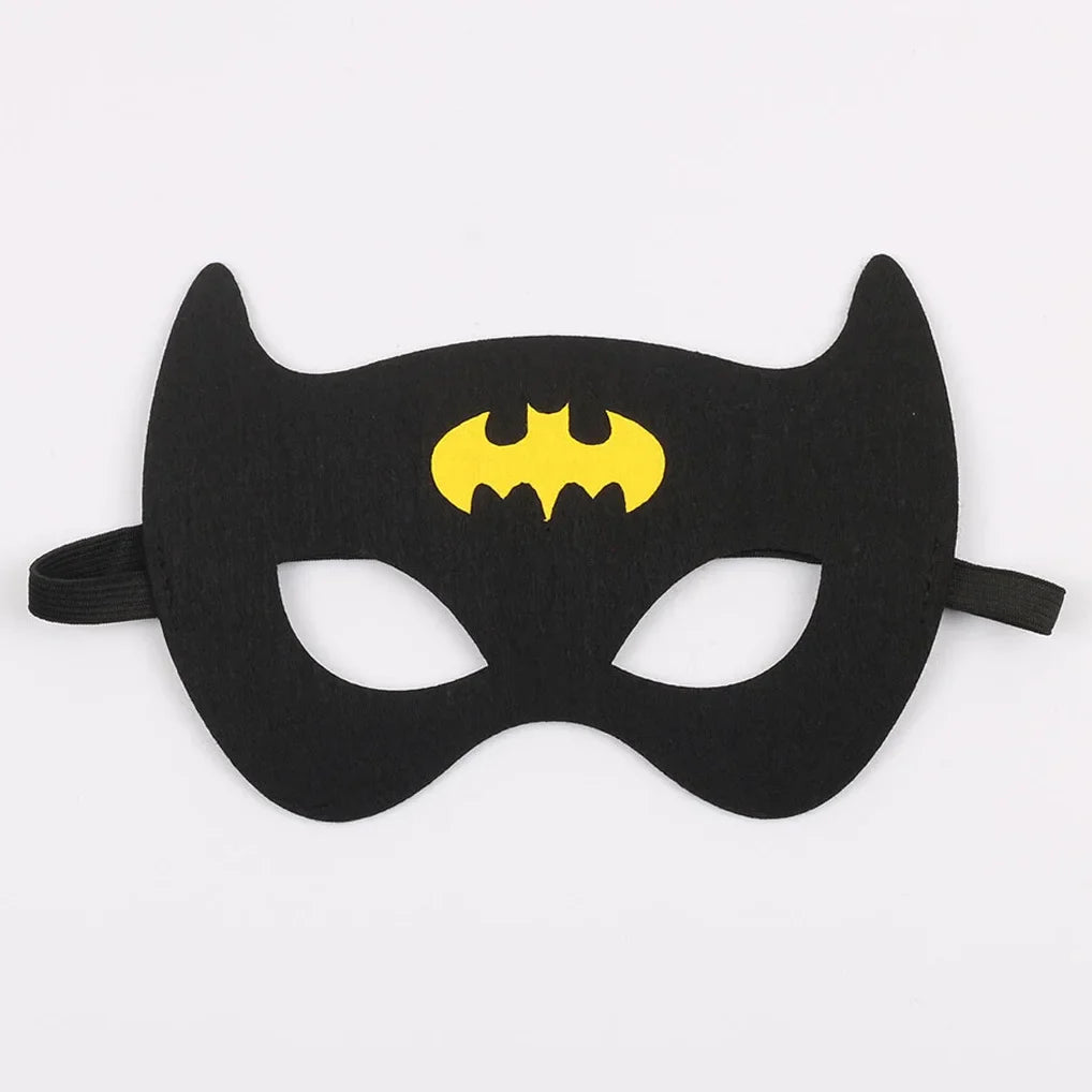 Halloween Superhero Masks — Christmas & Birthday Party Dress-Up Cosplay Mask for Kids, Children’s Favor & Mystery Gift