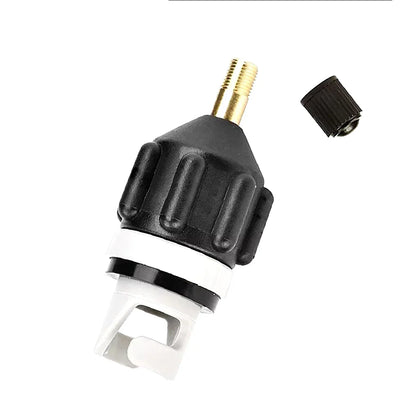 DIZETION Air Valve Adapter – Dustproof, Wear-Resistant Nylon Pump Adapter for Kayak, SUP Board & Boat Inflatable Valves