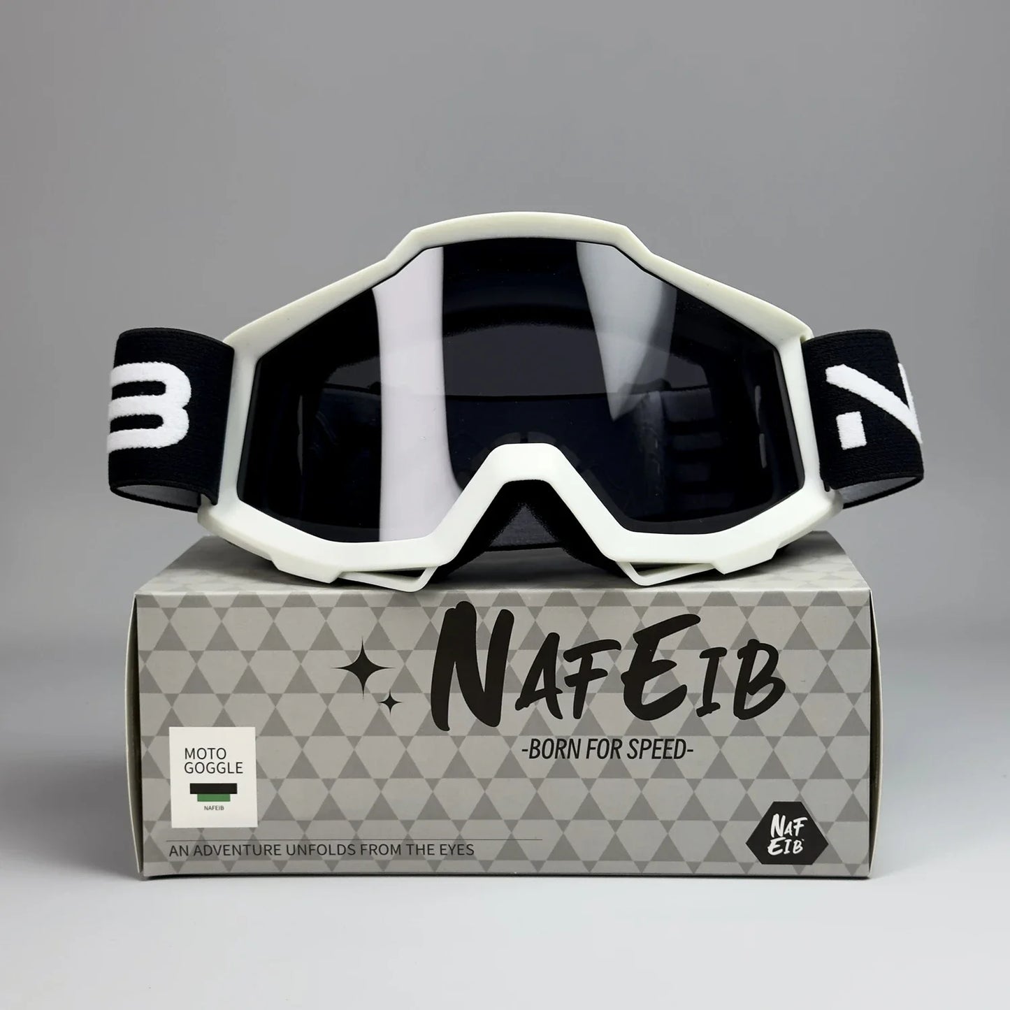 NAFEIB N17 Motorcycle Goggles – Motocross, Cycling & Off-Road Sport Glasses for MTB, ATV & Dirt Bike