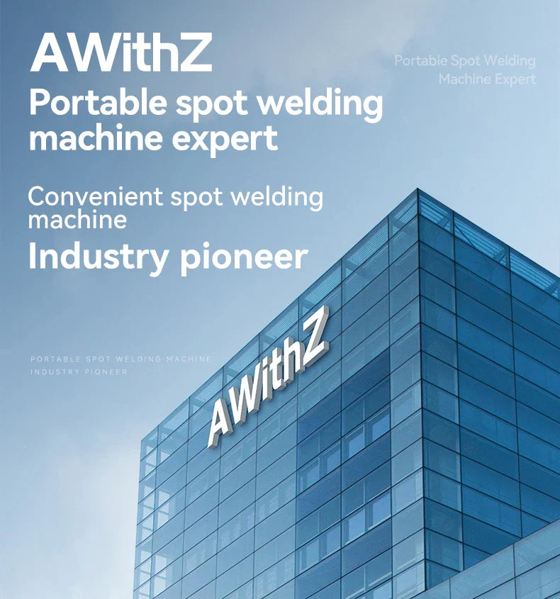 AWithZ Portable Handheld Spot Welder – DIY 90-Gear Adjustable Welding Machine for 18650 Lithium Batteries