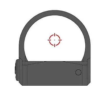 Gideon Optics OMEGA 3 MOA Red Dot Sight – Shake Awake, Parallax-Free, 407C/507C Cut Micro Reflex Optic