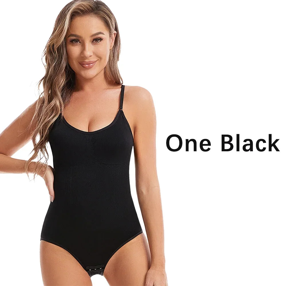 Women Seamless Shapewear Bodysuit - Sexy Slimming Butt Lifter Open Crotch Body Shaper for a Smooth Fit
