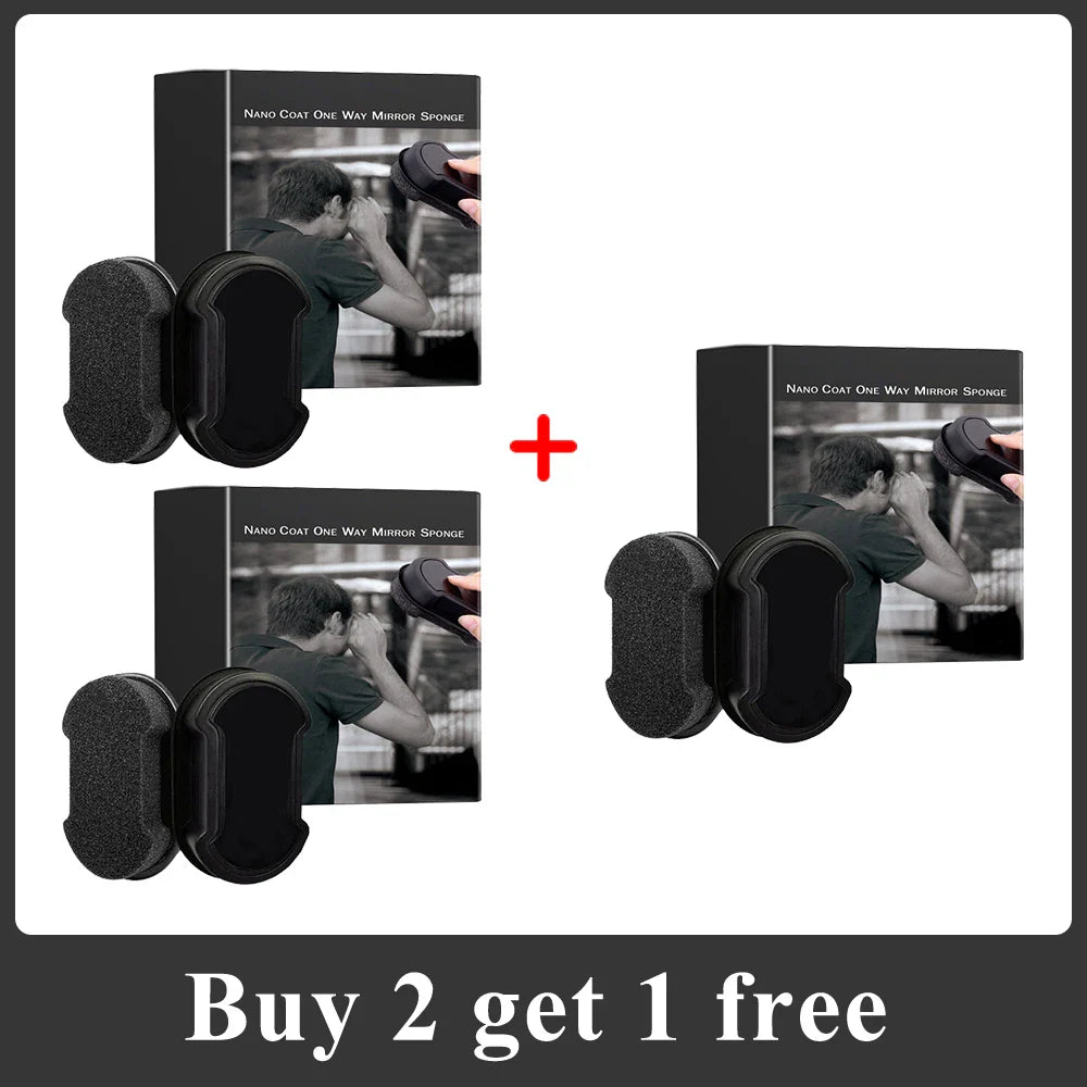 Anti-Peeping Glass Cleaning Sponge – Privacy & Light Isolation for Cars & Home