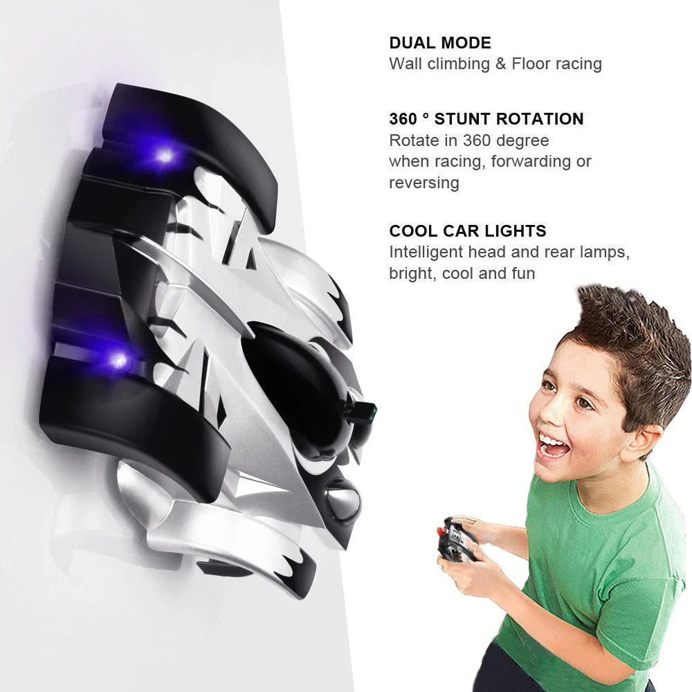 Hot Selling Wall-Climbing RC Car - Wireless Remote Control, Rechargeable Drift Stunt Toy for Children