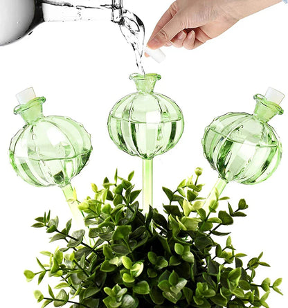 Glass Automatic Plant Watering Bulbs – Lightweight Flower Dripper for Houseplants, Easy Drip Irrigation System